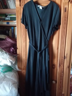 Damenkleid*Wickelkleid*ashley brooke*dunkelblau*Größe 46*100 % Viscose*neu*