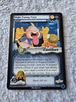 DBZ Dragon Ball Z Majin Funny Face CC6 CCG Limited MP Blast Off Kit Promo