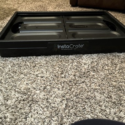 Greenmade InstaCrate Collapsible Storage Bin 12 Gallon Capacity, Folds Flat