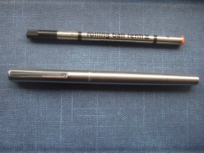 Vintage Sheaffer Sentinel Edelstahl C.T. Tintenroller