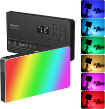 PL-01 RGB Video Light, Portable RGB Camera Light with 4000mAh Battery, 360  Colo