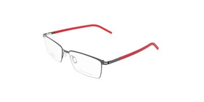 Safilo SA 1075 Matt grey red 53/17/145 Herren Brillen