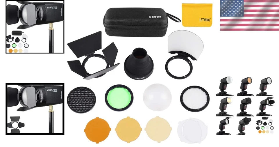 Creative Light Effects Kit for AD200Pro Round Flash - Image 2 of 4