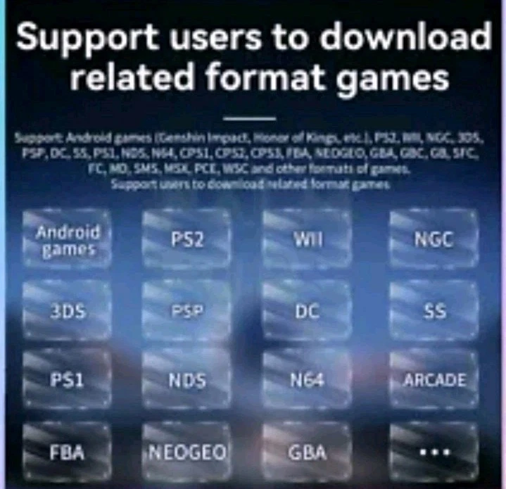 ANBERNIC RG556 Console 5.48' AMOLED Screen Android 13 256G 8K Game + Cuffie - Immagine 3 di 4