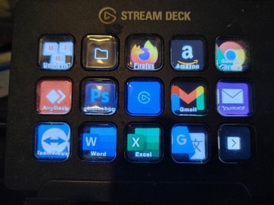 Elgato Stream Deck Black 15 Keys - Model 20GAA9902 | eBay