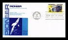 US COVER PIONEER JUPITER UNMANNED SPACE EXPLORATION FDC FLEETWOOD