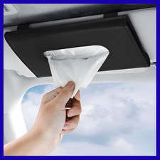Car Tissue Holder Visor Mount Organizer Kleenex Compatible Slim Auto Case