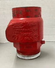 Groeniger Model 68G Threaded Check Valve 4" 250lbs Red (r94)