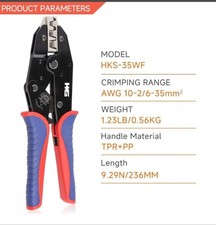 Ratcheting Wire Crimper Tool 35WF