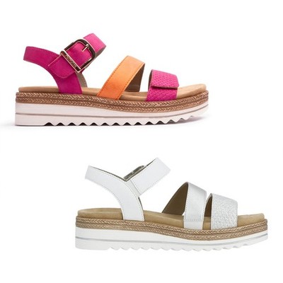 Remonte D0Q55 Damen Synthetik Slipper Atmungsaktiv Freizeit Sandalen