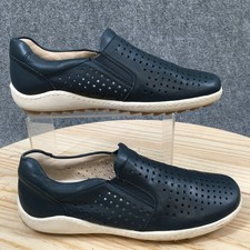 Remonte Shoes Womens 38 Liv 21 Loafers Blue Perforated Casual Comfort Low Top