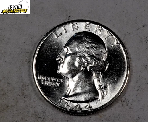 1944-D Washington Quarter * Gem BU++ * 90% Silver * XXQ458