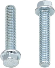Bolt Motorcycle Hardware Hex Head Flange Bolts M6 x 30mm 8mm 10-Pack