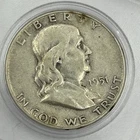 1951-P Benjamin Franklin Half Dollar 50C 90% Silver