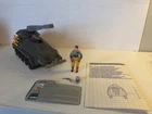 GI Joe ARAH Persuader Vehicle with Backstop Figure, 1987 100% Complete.