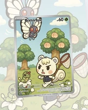Custom Fan Art Card Butterfree