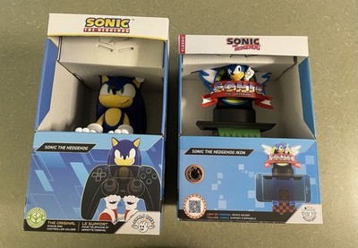 Sonic the Hedgehog Cable Guys Ikon Phone and Controller Holder Lot Of 2 New