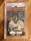 2021 TOPPS CHROME PLATINUM ANV B&W MINI DIAMOND REFRACTOR SHOHEI OHTANI PSA 9