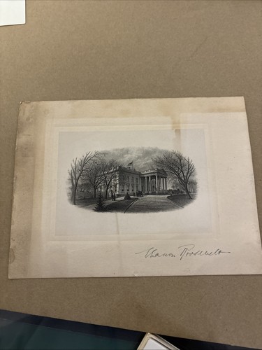 FRANKLIN & ELEANOR ROOSEVELT SIGNED 1935 LETTER Whitehouse Letters Autograph FDR - Picture 6 of 24