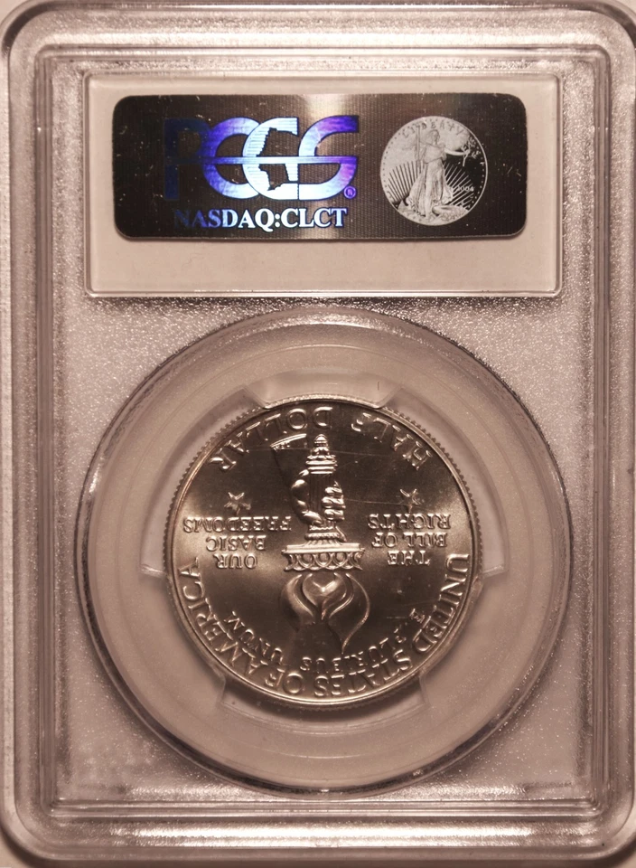 1993-W James Madison Comm Half Dollar - PCGS MS70 #5539D FREE SHIPPING - Image 4 of 4