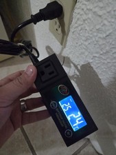 Zoo Med ZM37600 Digital Thermostat - Black