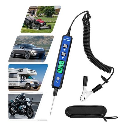 Circuit Tester Probe Light Voltage Pen Detector 0.8V-100V Electric Car Fuse Test