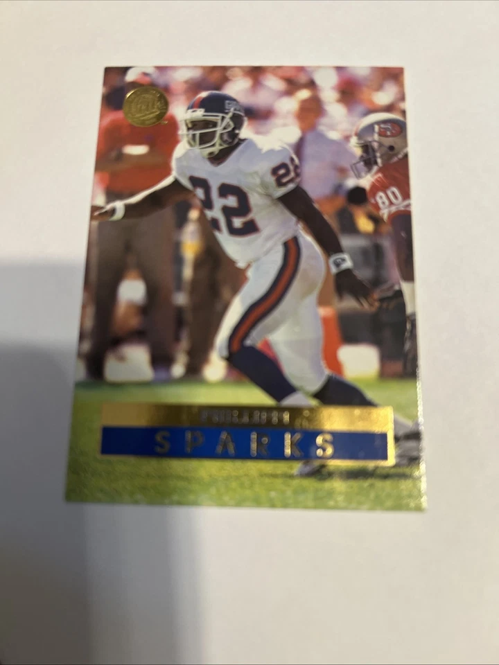 1996 Ultra Football Card #105 Phillippi Sparks New York Giants NmMt Free Ship! - Image 2 of 3