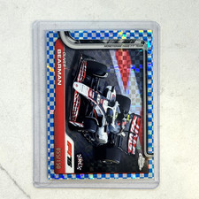 2025 Topps Chrome Formula 1 F1 86 Oliver Bearman Rookie Blue Refractor /150 Rc