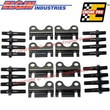 New Raised Guide Plates & 7/16 Rocker Arm Studs sb Chevy 400 383 350 327 305 283