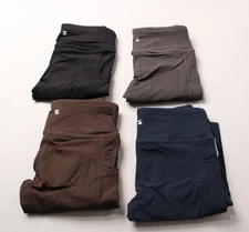 Stelle Girl's Athletic Dance Pocket Yoga Pants Leggings BL1 Multicolor Small