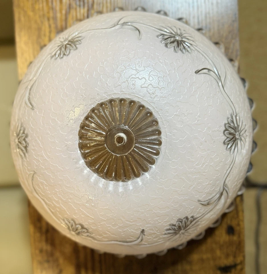 vintage art deco ceiling light fixture - Image 2 of 2