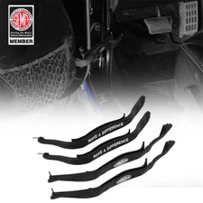4pcs Door Limiting Strap Heavy Duty for 07-25 Jeep Wrangler JK JL Gladiator JT