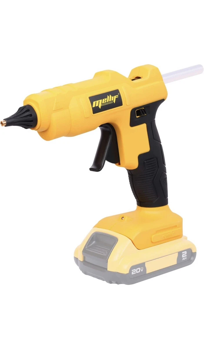 Mellif hot glue gun for (DEWALT 20v Max) Battery And Glue Not Included.