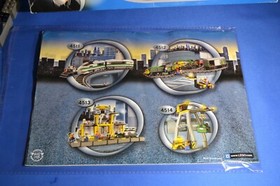 2003 LEGO World City 4513 Grand Central Station Compl. w/ Box Instruc & Minifigs