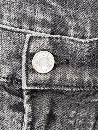 Denim & Co Womens Dark Wash Jeans Size 28 Skinny Fit Black Denim Mid Rise - Picture 6 of 11