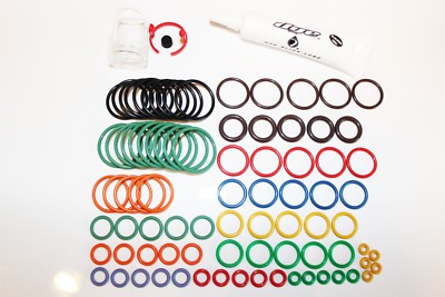 Dye  Rebuild Kits DM 8 bis15 DAM M2 M3 RIZE CZR DSR O-Ringe Eyepipe Dichtungen