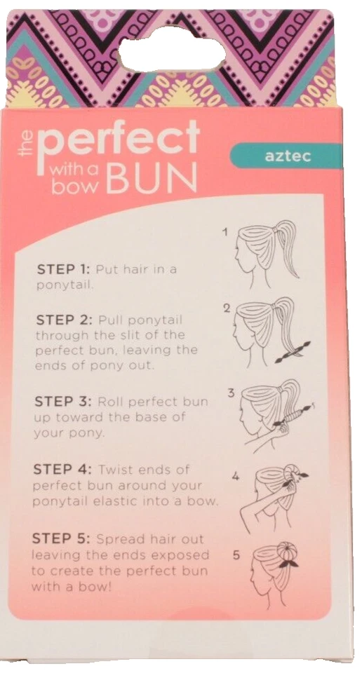 Remington The PERFECT BUN With a Bow Hair Styling Accessory New In Box - Image 2 of 4