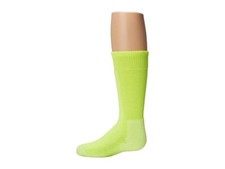 Thorlos Kids 248414 Snow Electric Yellow Crew Cut Socks Size Y 10.0-13.0 