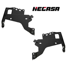 Black Headlight Bracket Pair For 1997-2004 Chevy Corvette C5 Full Set Left&Right