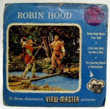 View-Master 972-A-B-C, Robin Hood, S3 Package 1954, 3 Reel Set