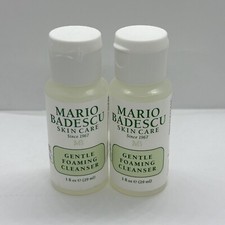 NEW 2X MARIO BADESCU Gentle Foaming Cleanser Face Wash 29ml/1oz Each Free Ship