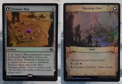 Treasure Map / Treasure Cove - Rare/Foil - Die verlorenen Höhlen von Ixalan - NM
