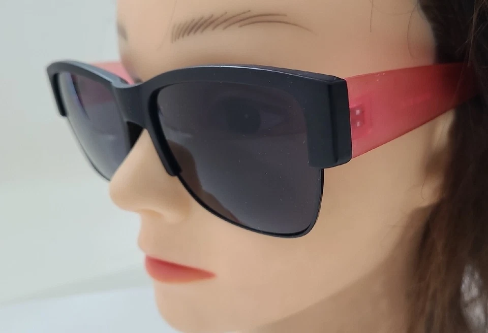 Gafas de sol vintage Cool-Ray años 90 niñas rosa negro Taiwán R.O.C mujeres dama  Foto 2 de 4