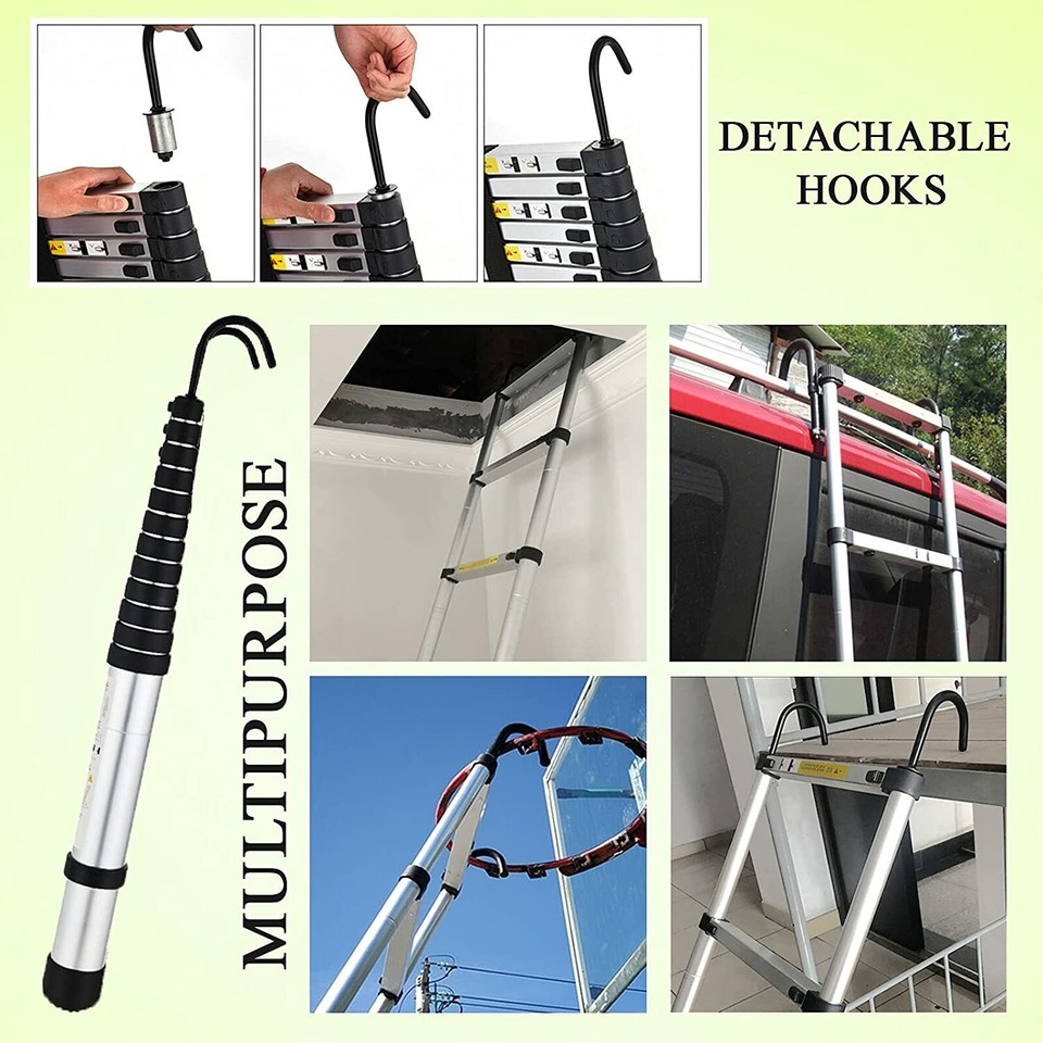 telescopic ladder hooks