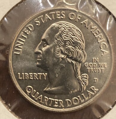 2009 D Guam Territorial Quarter  BU from mint Roll (1 coin)