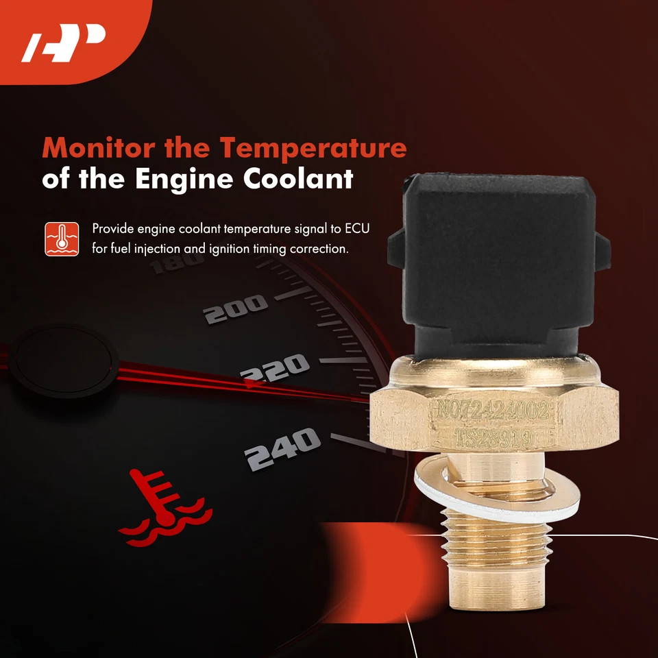 Sensor de temperatura del refrigerante del motor A-Premium para camión Volkswagen Pointer Pointer Foto 2 de 4