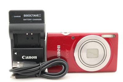 中古 Canon PowerShot ELPH 180 レッド Amazon.com : Canon PowerShot ELPH 180 Digital Camera w/Image