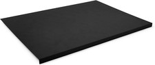 - Talia - Sottomano Scrivania Ufficio in Cuoio Nero Cm 90X60 - Design Moderno, R