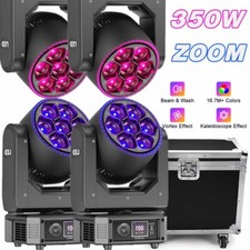 7X50W RGBW LED Zoom Moving Head Stage Lighting DJ DMX Beam Bar Disco Party Light