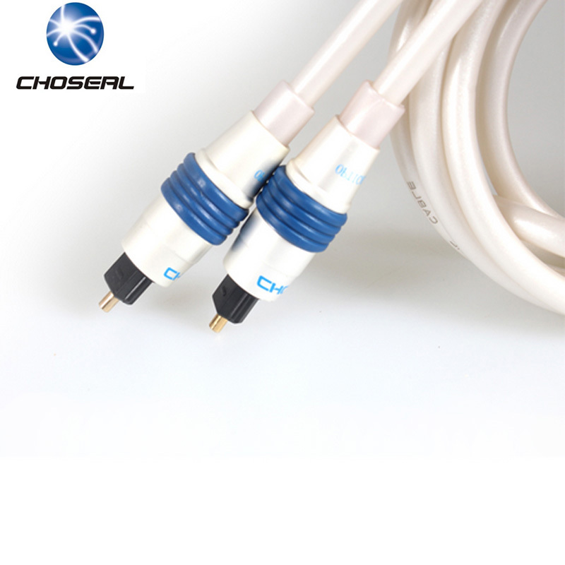 Choseal TOSLink Fiber Optic Optical Digital Audio Cable 16ft 32ft 50ft S/PDIF 